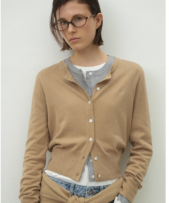 [백화점정품] 나인(Atelier Nain) [24FW]에센셜 울 니트 가디건(CD-2147)