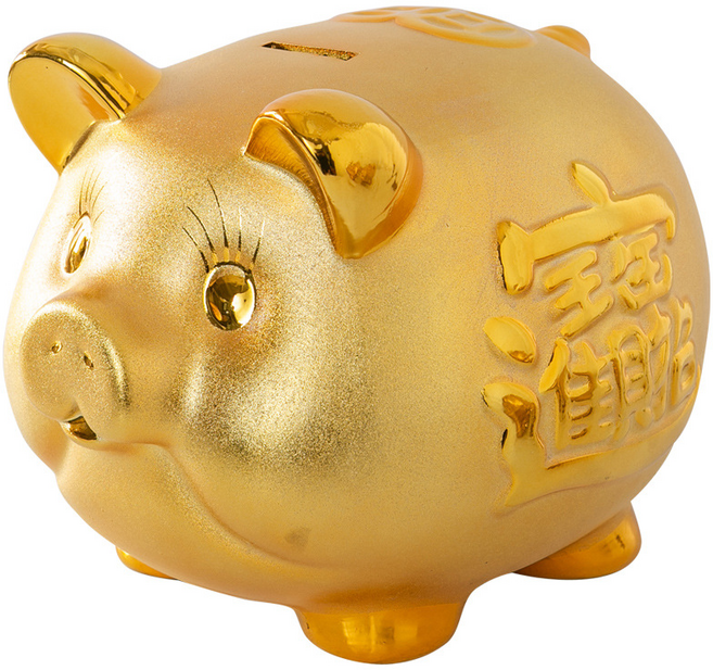 티알비 복들어오는 황금 돼지 저금통