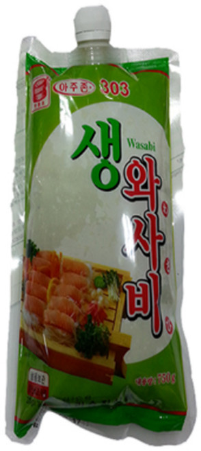 [오성식품] 생와사비 750g(71.9%) 아주존, 750g, 1개