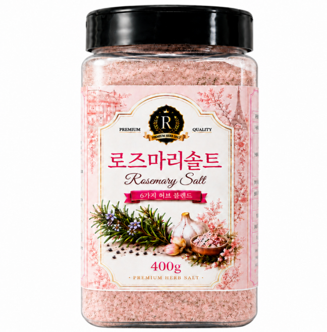 공푸드 로즈마리 솔트 국내산 구운소금 삼겹살 스테이크, 1개, 400g