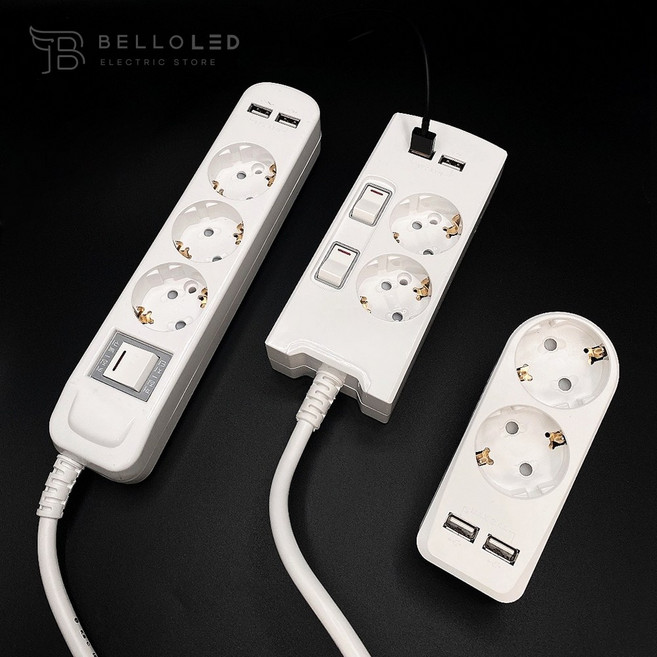 두남 써보니 USB 개별 접지 멀티탭 2구 3구 4구 5구 6구 1.5M 3M 5M, E)개별+메인스위치 6구, 1개