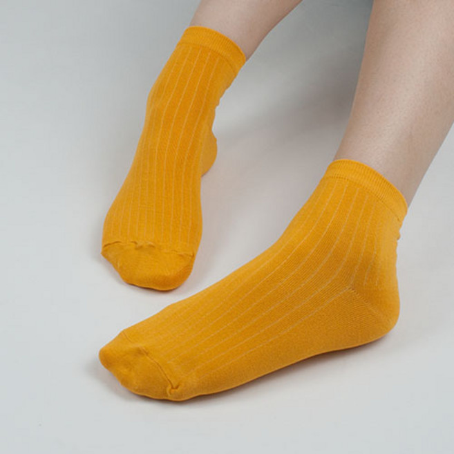 여름양말 여성 인견 중목 단목 여름 시원한 국산 고급 면 5켤레