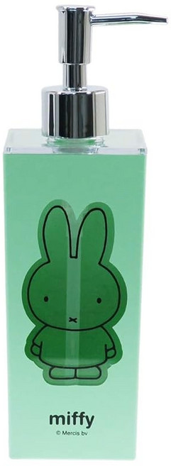 미피 윈도우 디스펜서 미피 디스펜서 샴푸 병 비누 병 그린 상품 (MCOR), 1개