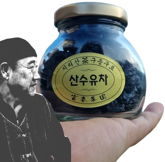 [명장 제조] 구증구포 산수유차 지리산 전통 고급차, 1개, 1개입, 75g