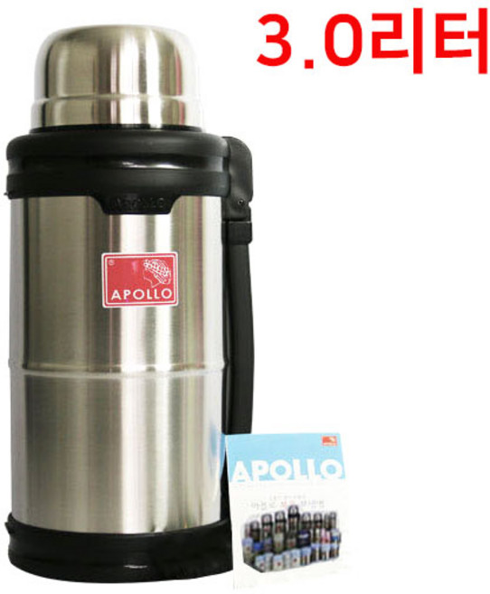 아폴로 아폴로보온병 3.0L (AP-3000) 보냉병, 실버, 3L, 1개