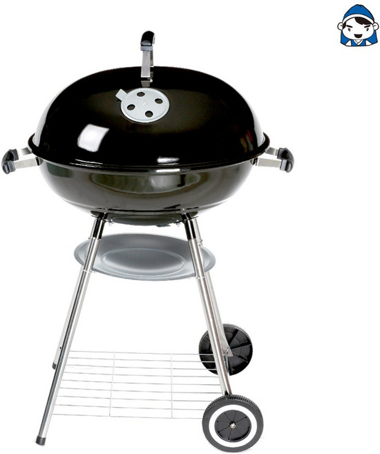 갑도리 석도리 애플 바베큐 원형그릴, 1개