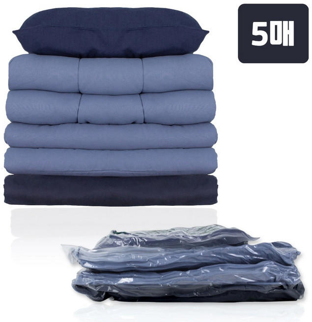 쿠스타코리아 압축팩 이불 의류 겨울옷 패딩 국산, 1개, 5개입