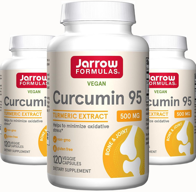 재로우 커큐민 95 500mg 베지 캡, 120정, 3개