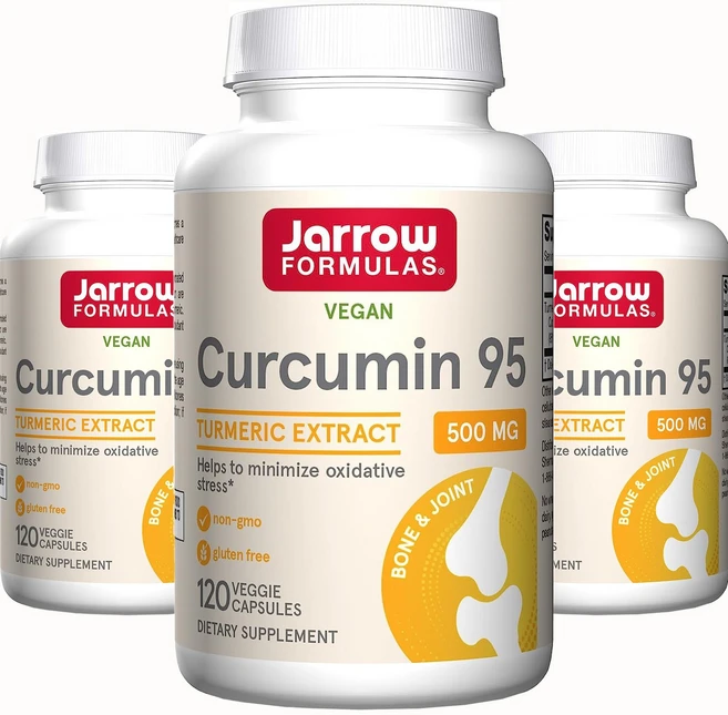 재로우 커큐민 95 500mg 베지 캡, 120정, 3개 - 쿠팡