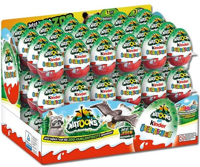 독일 킨더 서프라이즈 에그 킨더조이 올시즌 신상품 출시 남아용여아용, 75g, 24개, 남여공용 - 쿠팡