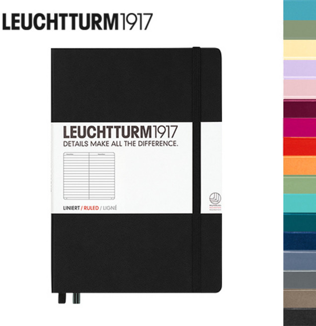 로이텀 노트 A5 하드커버 줄지, 1권, 06. Navy