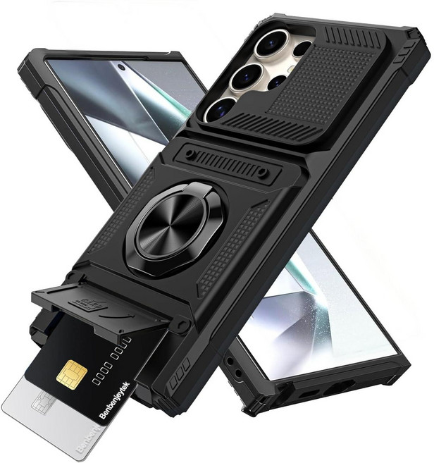 적용갤럭시 S25 울트라 S24 울트라S25 엣지 케이스/갤럭시 a56/A36 카드수납 케이스 with 거치대형 케이스 XS25USJK157