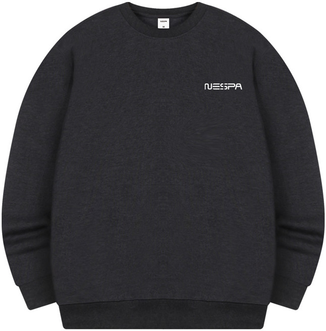 서프런던 쏘폰트 오버핏 빅사이즈 기모 맨투맨 ZJMD_0002