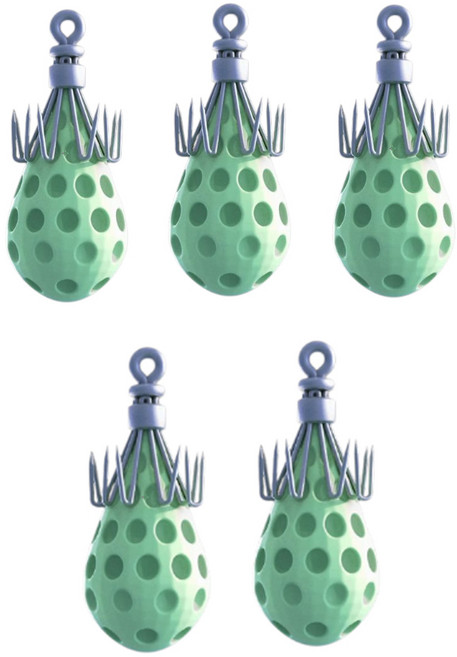 몽크로스 딤플 에기프리 A타입 물방울 야광 봉돌 쭈꾸미 갑오징어, 1개입, 5개
