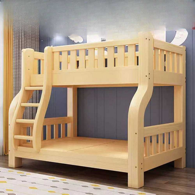 원목 벙커침대 베드 원룸 복층 다기능 형제 자매 아이 80cm - 100cm 베어베드