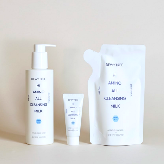 듀이트리 하이 아미노 올 클렌징 밀크(리필포함), 200ml, 1개