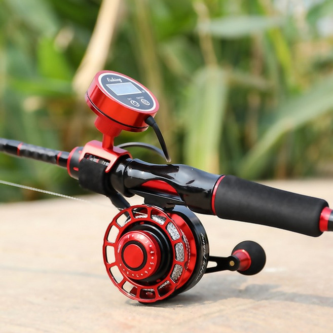 수심측정릴 베이트릴 한치릴 장구릴 지깅릴 라이트 지깅대 낚시대 선상 수심체크 갑오징어릴 수심체크릴 쭈꾸미릴수심 베이트전동릴, 낚시 릴, 9, 오른손