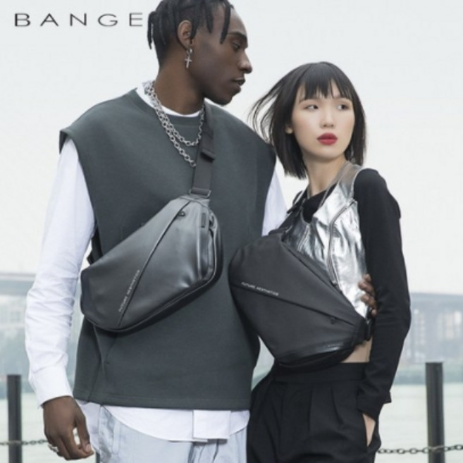 BANGE 남성 미니 메신저백 캐주얼 슬링백 데일리 크로스백 BG-7311