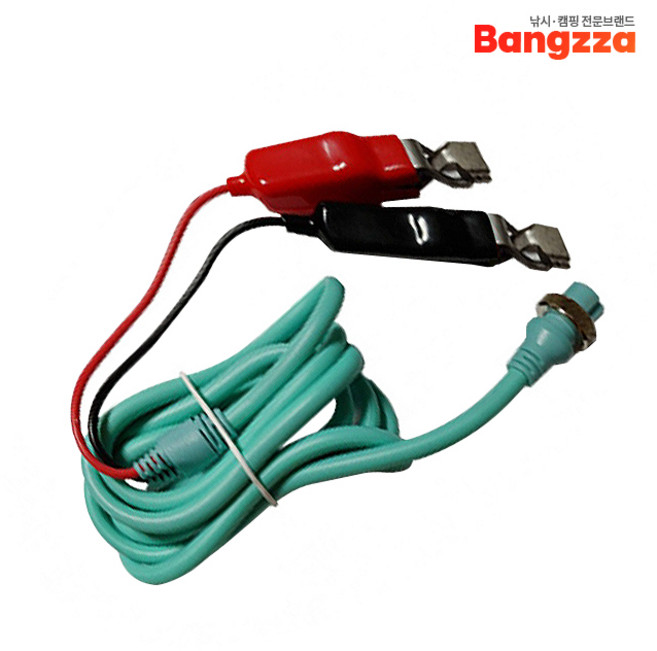 방짜 전동릴 케이블 2핀 / 다이와 시마노 은성 호환 배터리 선