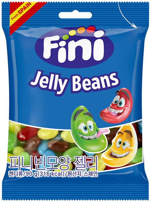 피니 빈모양 젤리 case (90g ), 90g, 12개