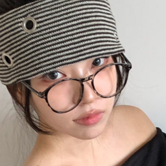 블루씨티 세이 라운드 프레임 패션 뿔테 안경