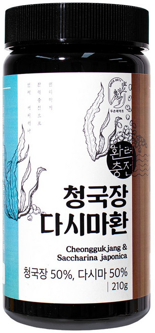 두손애약초 청국장다시마환, 210g, 1개