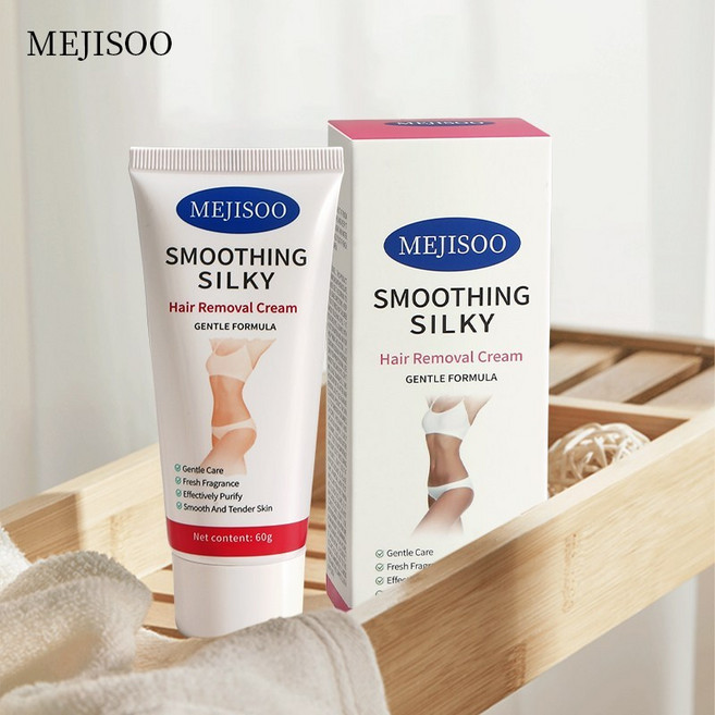 저자극 순한 전신 제모크림 브라질리언 겨드랑이 다리 비키니라인 겸용, 60g, 1개