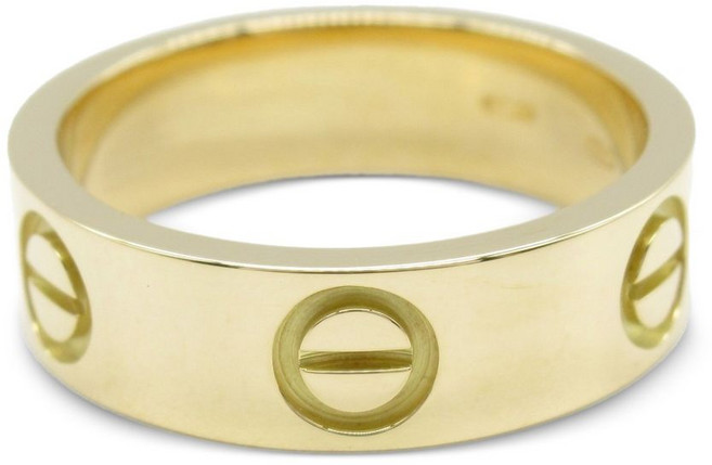 까르띠에 중고 2010's 18K 옐로 골드 러브 링