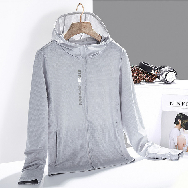 防紫外線防晒外套 UPF40 彈力透氣親膚防晒衣