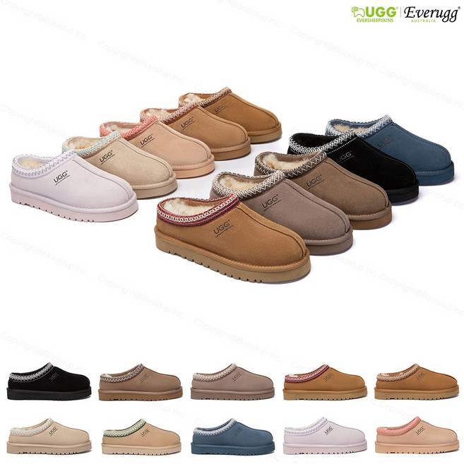 어그 호주 테이 자수 타스만 양털 슬립온 슬리퍼 AS2115 남여공용