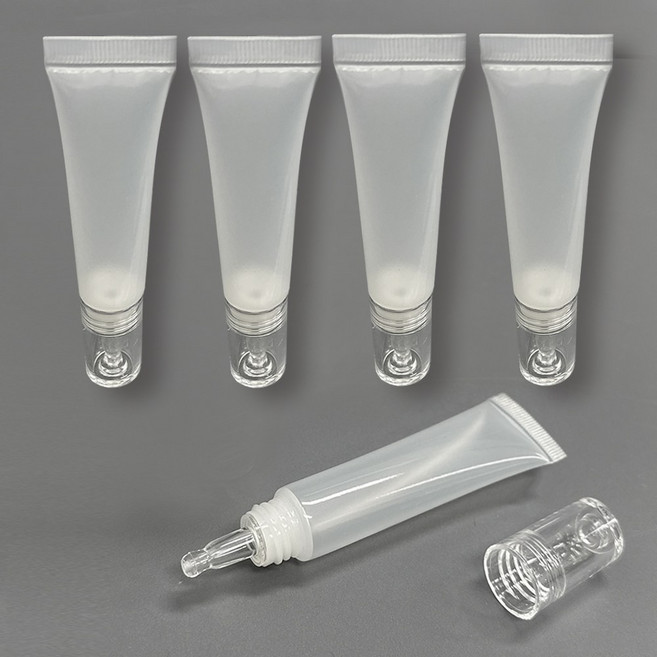 포포라운지 화장품 튜브 용기 아이크림 에센스 소분 공병 여행용 샘플 케이스, 5개, 15ml