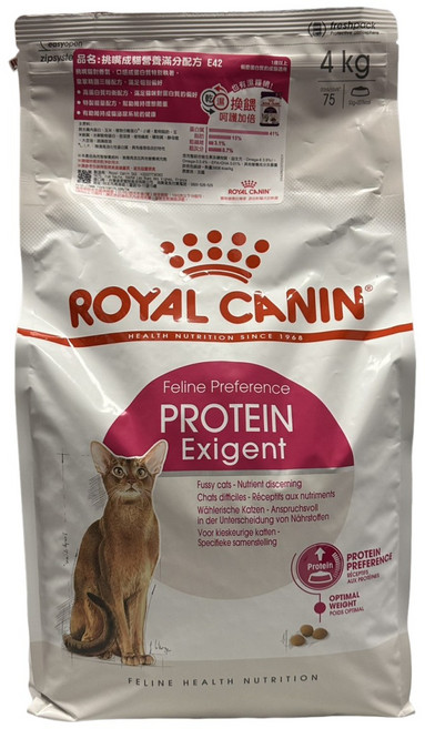 ROYAL CANIN 貓用乾糧 PROTEIN EXIGENT, 4kg, 1包, 混合口味