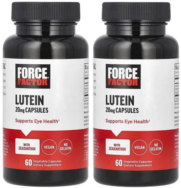 포스팩터 루테인 20mg 베지 캡슐 60 정, 60정, 2팩 - 쿠팡