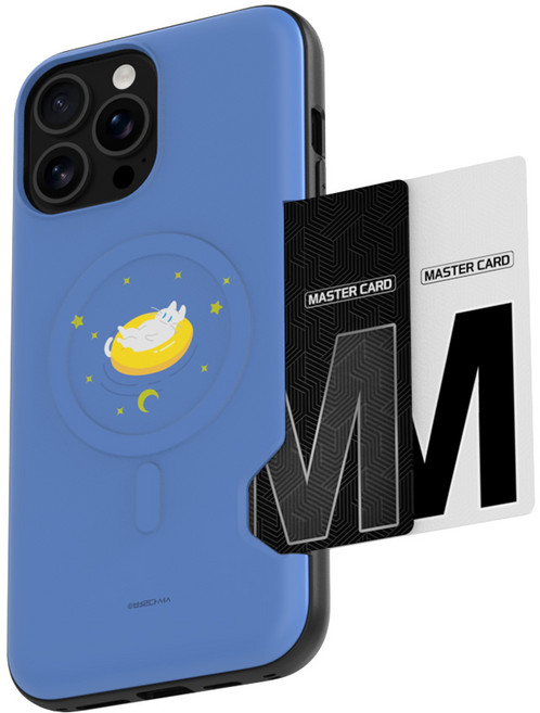 별다섯 자석 맥세이프 카드 케이스 2장 수납 타이니테일즈