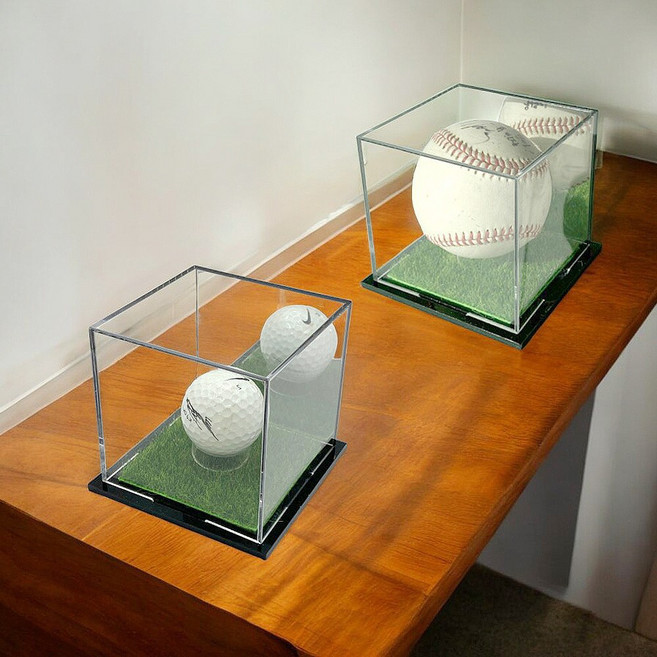 아크릴 싸인볼 케이스 야구공 골프공 홀인원 기념 선물 진열대, 1개, 기념공케이스
