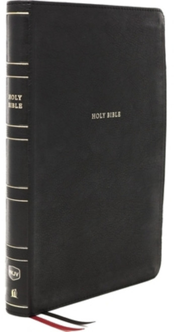 Nkjv Reference Bible Super Giant Print Leathersoft Black Red Letter Edition Comfort Print: Hol... Imitation Leather, Thomas Nelson, English, 9780785238072