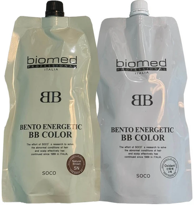 바이오메드 벤토 에너제틱 비비칼라 염색약400g-저자극, 7O 오렌지브라운, 1개 - 쿠팡