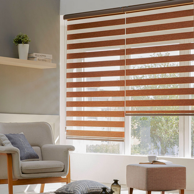 까사프렌즈 우드룩 콤비 블라인드