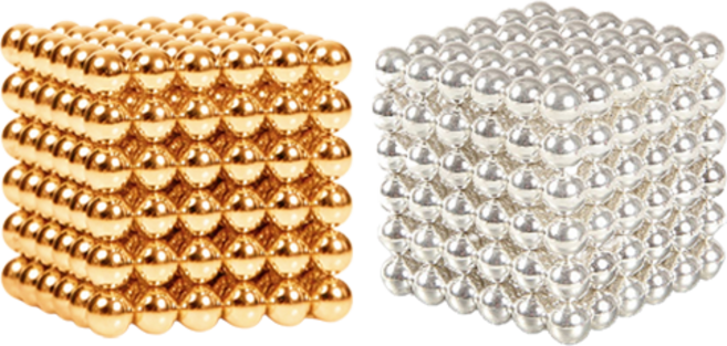 네오큐브 2개세트, 골드+실버 세트