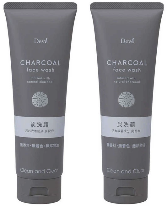 쿠마노 차콜 페이스 워시, 170g, 2개 - 쿠팡