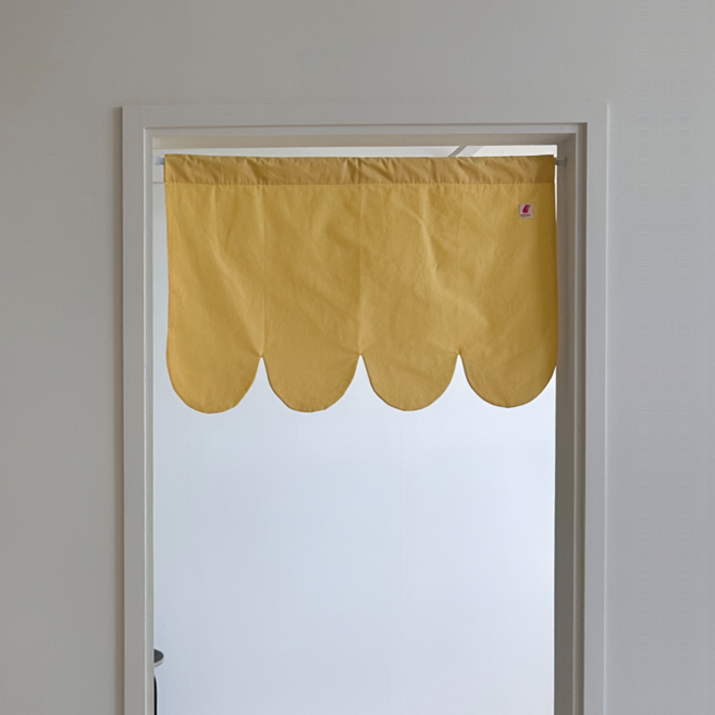 두잉썸 라라 어닝 도어 커튼 - 단색