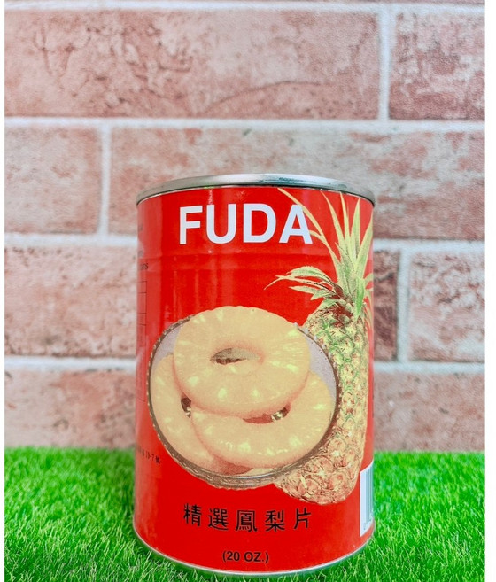 富達 FUDA 鳳梨片 565g, 1個