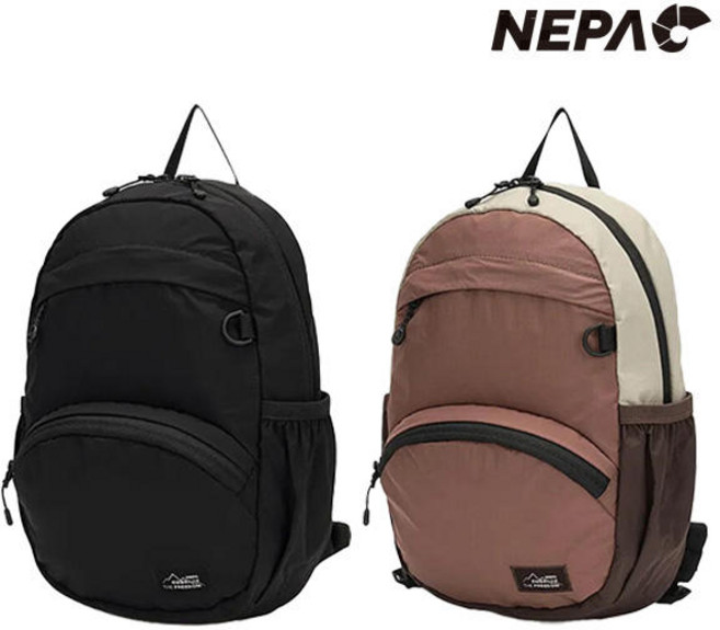네파 24FW 공용/인기상품/가벼운수납/경량소재/공용 줌인 미니백팩 7KE7508, 블랙(C01)