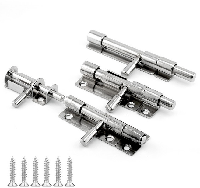 유스툴 스텐 304 문걸쇠 오도시 잠금장치 슬라이딩 문걸쇠