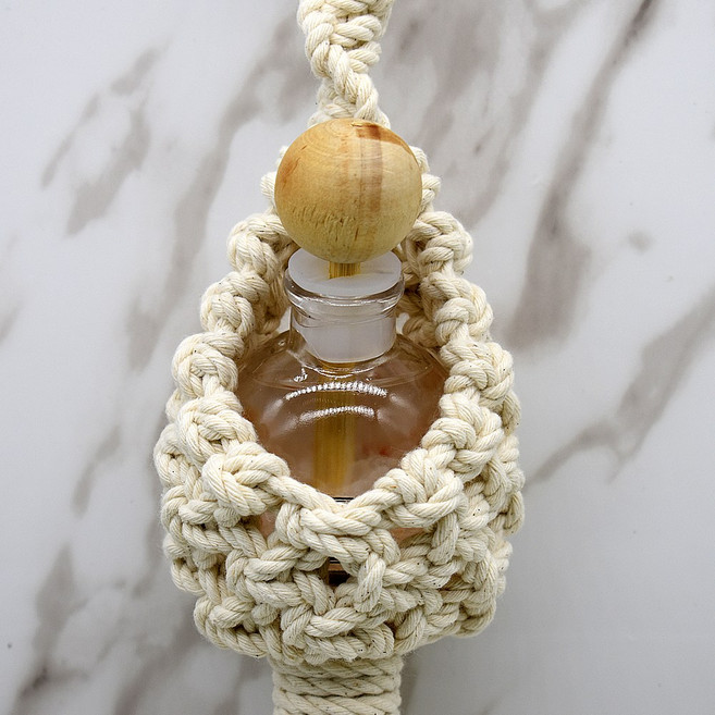 반려동물가정디퓨저 마크라메 행잉플랜트 50ml디퓨저 벽걸이형디퓨저, 도손(밝고 부드러운 꽃향기), 1개