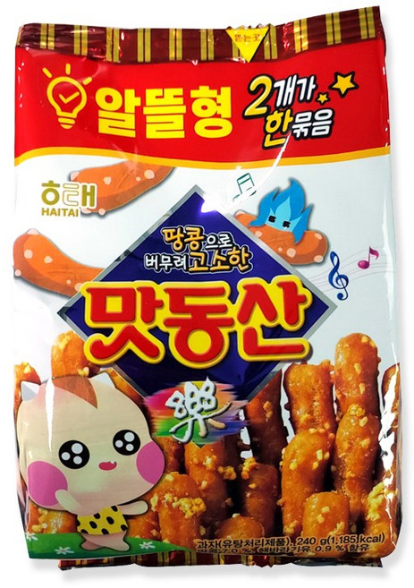 해태제과 고소한 맛동산 대용량, 480g, 1개