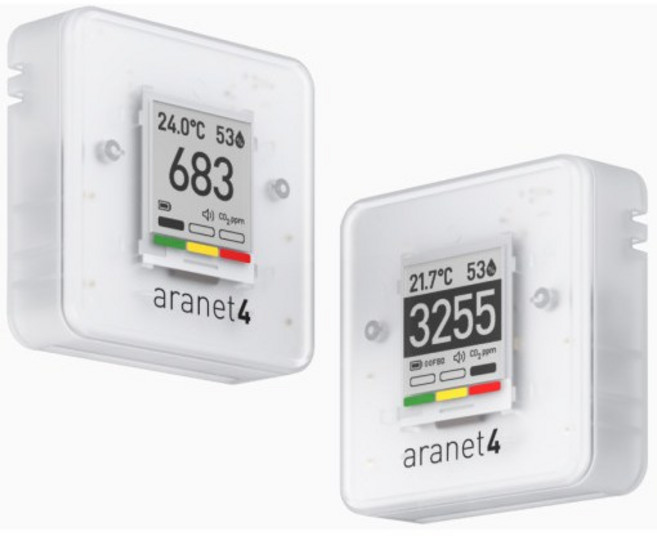 Aranet4 home 실내 공기질 측정기 센서, 1개
