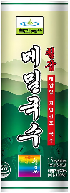 칠갑농산 메밀국수, 1.5kg, 1개