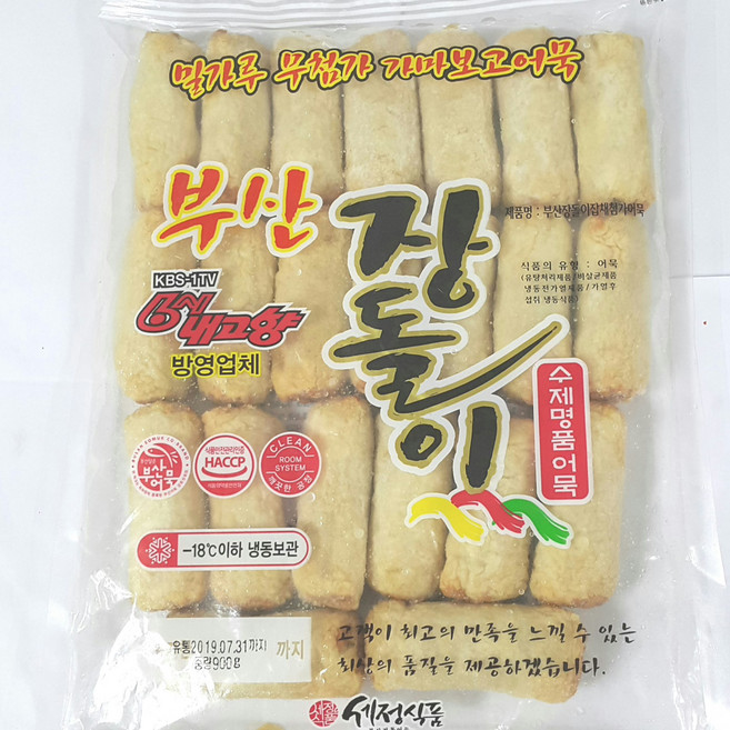 장돌이 부산어묵 잡채말이 어묵, 1개, 780g