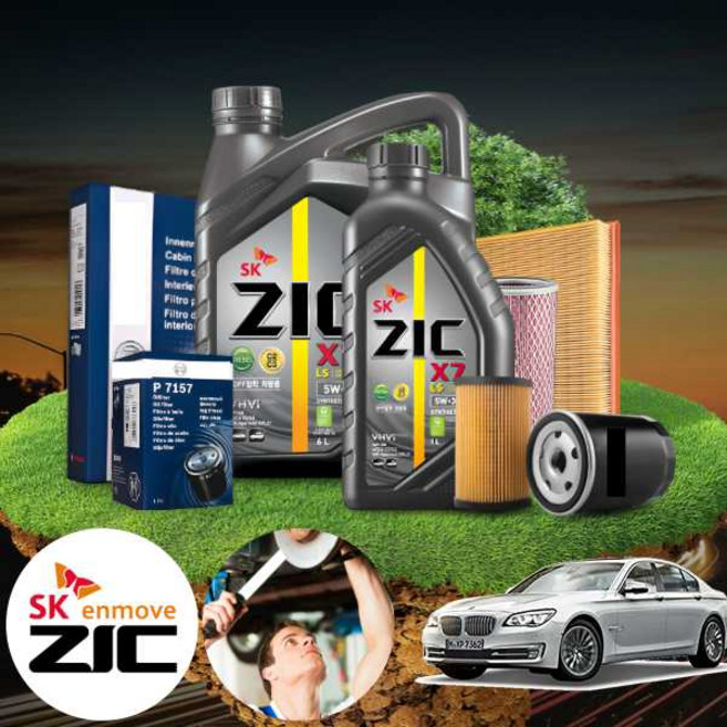 BMW F01 730d (09~15) (N57) 디젤 캐스트롤 엣지 롱라이프 5W30 LL 엔진오일 필터세트